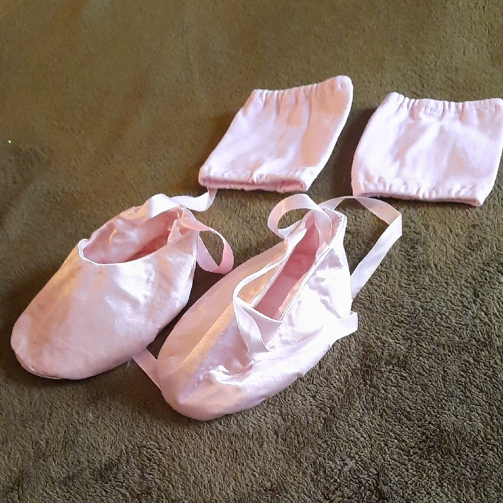 Fits Build A Bear Pink Satin  Ballet Costume Set With Leggings
